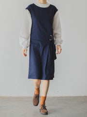 ヴィクトリアンレース飾りネック ライトホワイト ブラウス