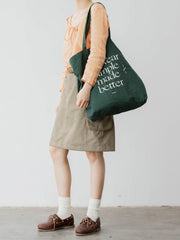 ミントグリーン ハイウエスト ワークスカート