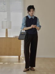 軽量デニムシャツ