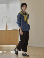 軽量デニムシャツ