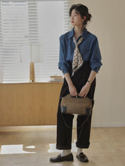 軽量デニムシャツ