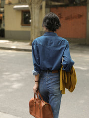 軽量デニムシャツ