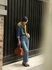 軽量デニムシャツ