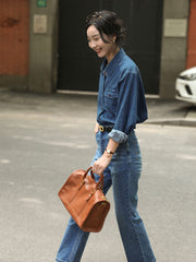 軽量デニムシャツ