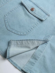 軽量デニムシャツ