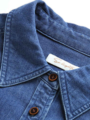 軽量デニムシャツ