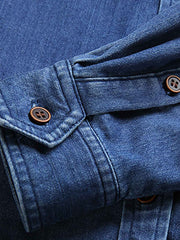 軽量デニムシャツ