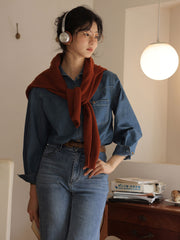 ヴィンテージデニムシャツ