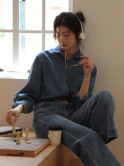 ヴィンテージデニムシャツ