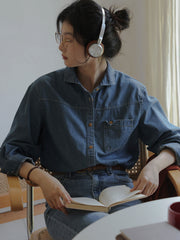 ヴィンテージデニムシャツ