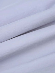 フリルネックランタンスリーブシャツ