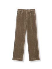 ハイウエスト コーデュロイフレアパンツ