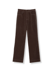 ハイウエスト コーデュロイフレアパンツ