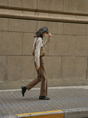 ハイウエスト コーデュロイフレアパンツ