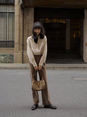 ハイウエスト コーデュロイフレアパンツ