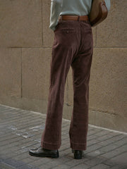 ハイウエスト コーデュロイフレアパンツ