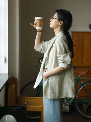 リネンライトウェイトブレザー