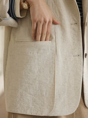 リネンライトウェイトブレザー