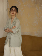 リネンライトウェイトブレザー