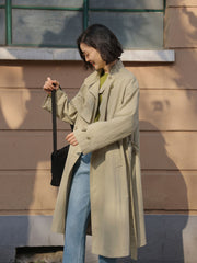 フレンチヴィンテージスタンドカラーコート