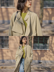 フレンチヴィンテージスタンドカラーコート