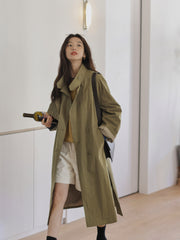 フレンチヴィンテージスタンドカラーコート