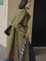 フレンチヴィンテージスタンドカラーコート