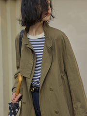 フレンチヴィンテージスタンドカラーコート