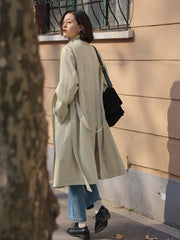 フレンチヴィンテージスタンドカラーコート