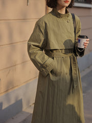 フレンチヴィンテージスタンドカラーコート