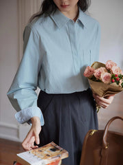 ブルールーズフィットロングスリーブシャツ