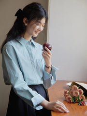 ブルールーズフィットロングスリーブシャツ