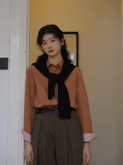 ブルールーズフィットロングスリーブシャツ