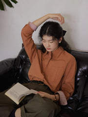 ブルールーズフィットロングスリーブシャツ