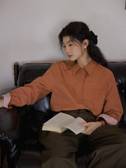 ブルールーズフィットロングスリーブシャツ