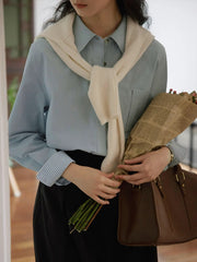 ブルールーズフィットロングスリーブシャツ