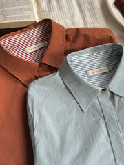 ブルールーズフィットロングスリーブシャツ