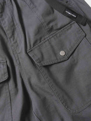 フィッシャーマン マルチポケット バックル ショートパンツ