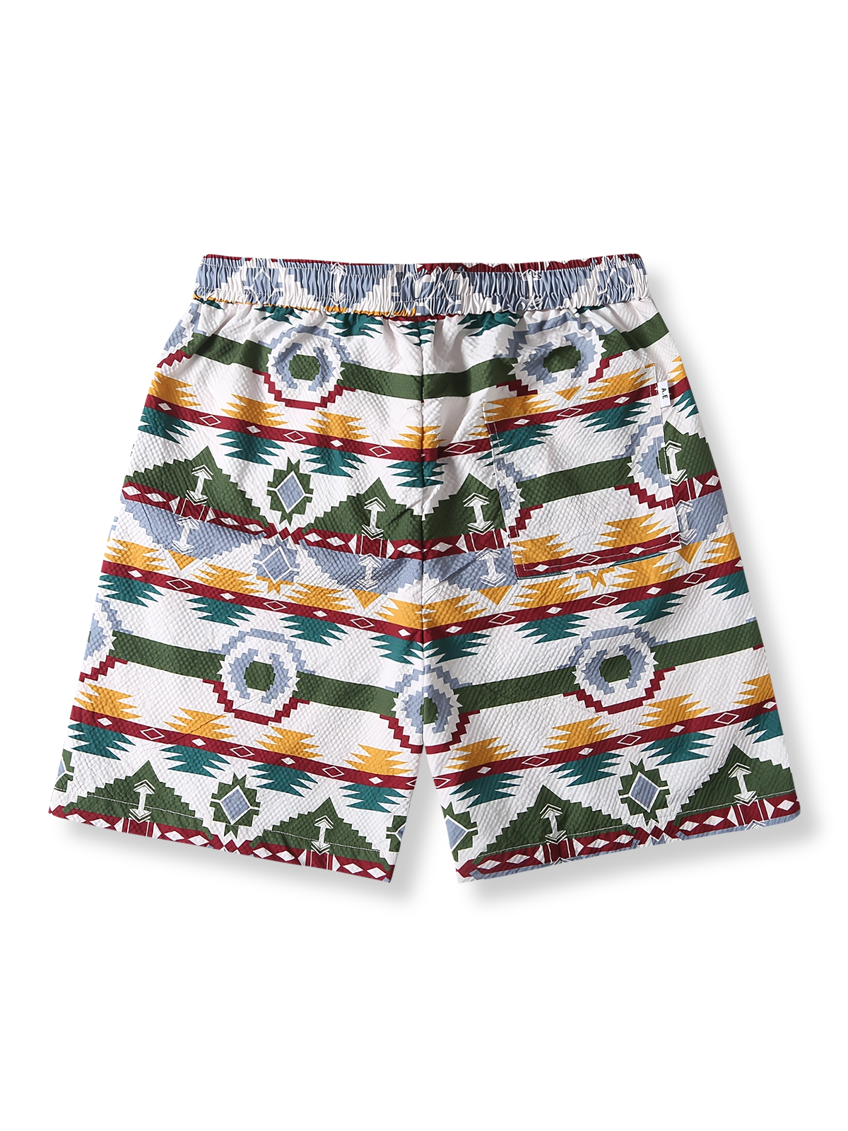 ナバホ柄ハワイアンショーツの正面図