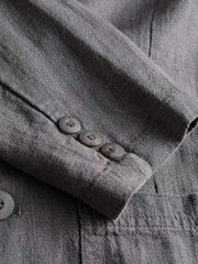 詳細画像: 2つボタンとパッチポケットのディテール