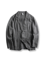 製品画像: アメリカンカジュアルヴィンテージカラムシブレンドジャケットの正面図