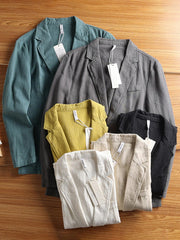 ヴィンテージカラムシブレンドジャケット