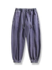蜡染老化風 ジョガーパンツ