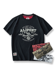 バイクプリント コットンTシャツ