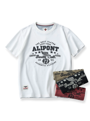 バイクプリント コットンTシャツ