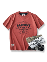 バイクプリント コットンTシャツ