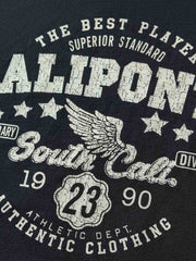 バイクプリント コットンTシャツ