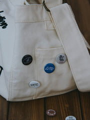 帆布製メッセンジャーバッグ