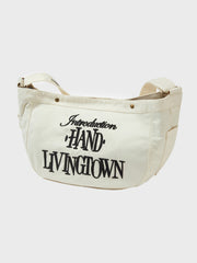 帆布製メッセンジャーバッグ