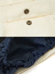 帆布製メッセンジャーバッグ